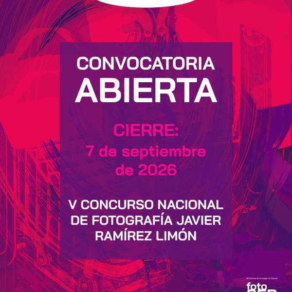 Bases para el V CONCURSO NACIONAL DE FOTOGRAFÍA 